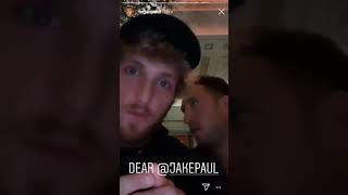 Logan Paul calls out Jake Paul for faking ankle injury