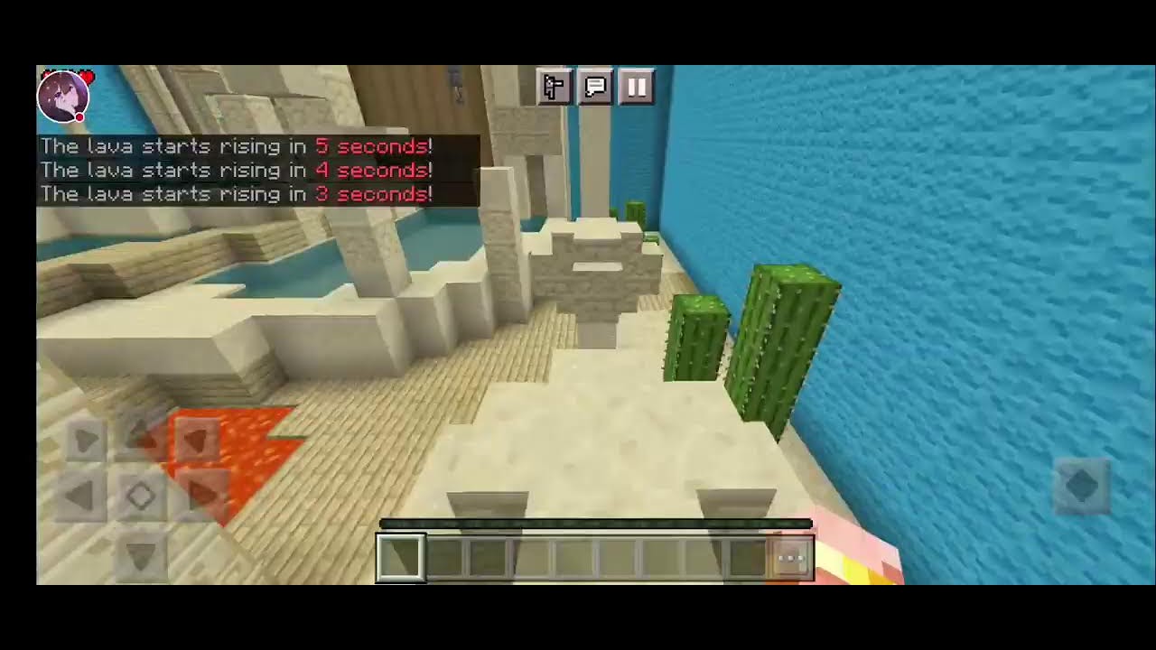 Minecraft [LIVE] : Rising Lava Parkour (25) - YouTube