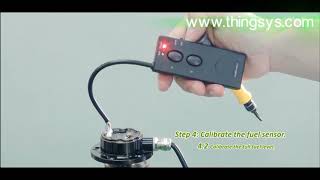TS-C11 CLS2 Fuel Sensor Vehicle GPS Trackers Capacitive Fuel Level Sensor Installation
