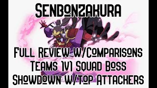 Senbonzakura Full Review Teams Squad Boss 1 vs 1 Comparisons Bleach Immortal Soul External Soul