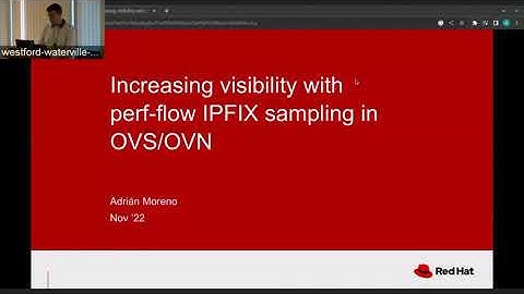 Increasing visibility with perf flow IPFIX sampling in OVS OVN
