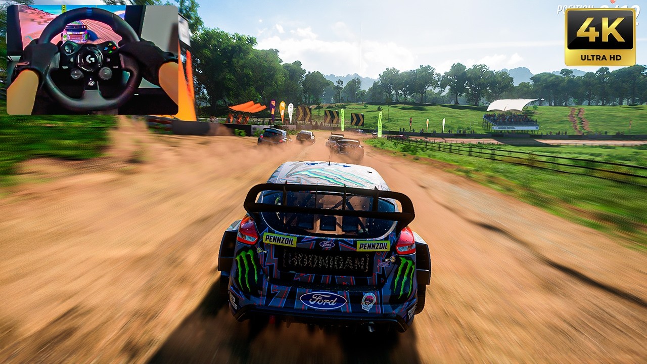 Ford Focus RS VS Rally Monsters |  Forza Horizon 5 | Logitech G923 Steering Wheel