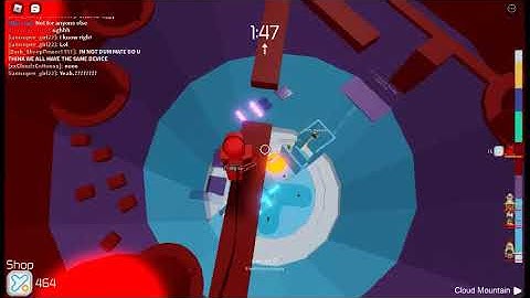 today i 1v1 a random person in [tower of hell]