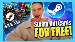 Steam FREE Gift Card Codes ✅️ Esy Method