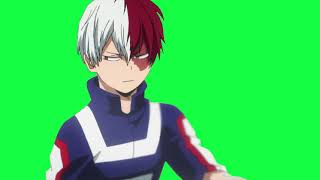 Todoroki Shoto Anime Green Screen