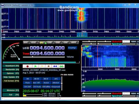 IBS茨城放送 test transmission on 94 6MHz at 0506UTC on Aug 7 2015