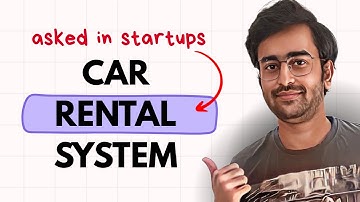Car Rental System | Low Level Design | UML + Concurrency + Java Code Walkthrough