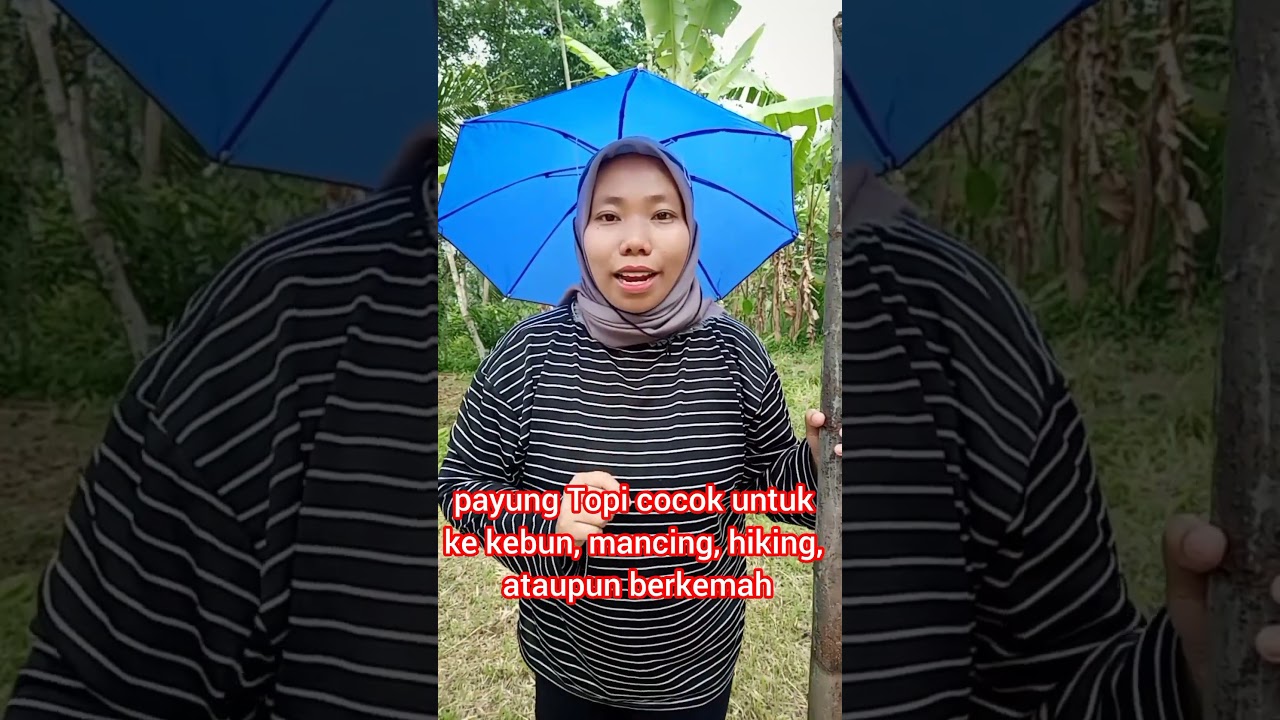 TOPI PAYUNG UNTUK MANCING, KE KEBUN, HIKING DLL
