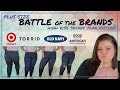 PLUS SIZE BATTLE OF THE BRANDS: SKINNY JEANS EDITION HAUL // TARGET, OLD NAVY, TORRID, GOOD AMERICAN