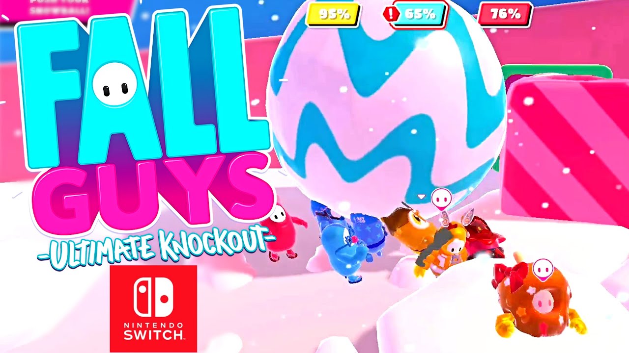 Fall Guys Zu Zweit Spielen Switch Fall Guys Free 2 Play Nintendo Switch Online Squad Gameplay #29 - YouTube