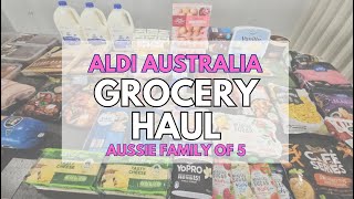 Aldi Australia Grocery Haul | Family of 5 | May 2024