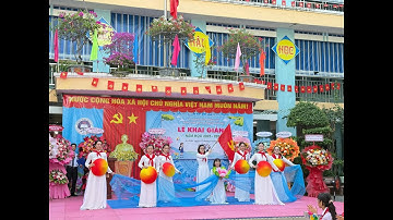 Lễ Khai giảng năm học mới của trường THCS Nguyễn Đình Chiểu-TP Đà Nẵng