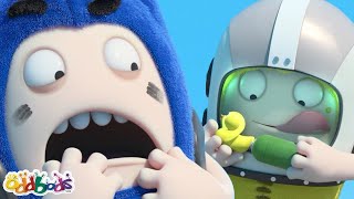 Pogo Flies a Jetpack Without Any Training! | Oddbods Cartoons | Funny Cartoons For Kids