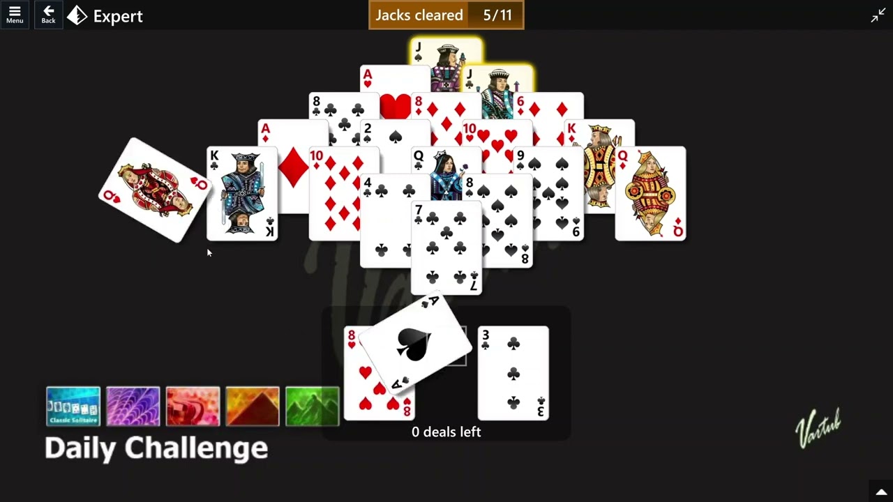 Microsoft Solitaire Collection - ♤♥ Community Challenge: Play