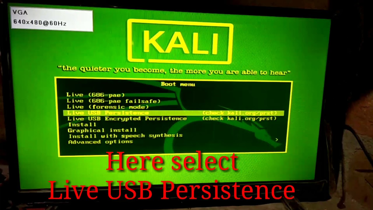 kali linux how to install usb kali linux how to install usb
