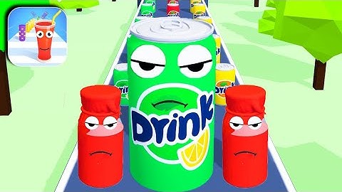 Juice Run 🥤🍹 Gameplay All Levels iOS, Android Walkthrough Game New Update Max Level UPF86E