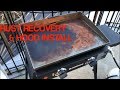 Blackstone 22 inch Tabletop Griddle Rust Recovery and Hood Install Part 2