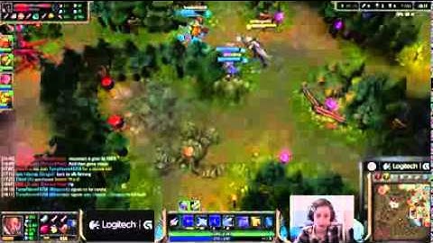 Bjergsen Lucian vs Jinx Challenger Ranked solo queue mid HQ