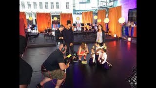 Angelica and the stars of King and I in BBC One show