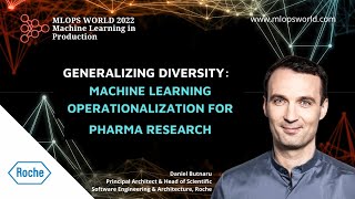 Generalizing Diversity   Machine Learning Operationalization for Pharma Research