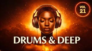 Drums U0026 Deep Vol 21  Afro House Mix 2026  Black Coffee Style  Deep Soulful Vibes
