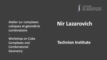 Nir Lazarovich: CAT(0) cube complexes I.