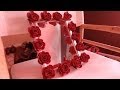 DIY Decor: Recycled Egg Carton into Roses/Flowers