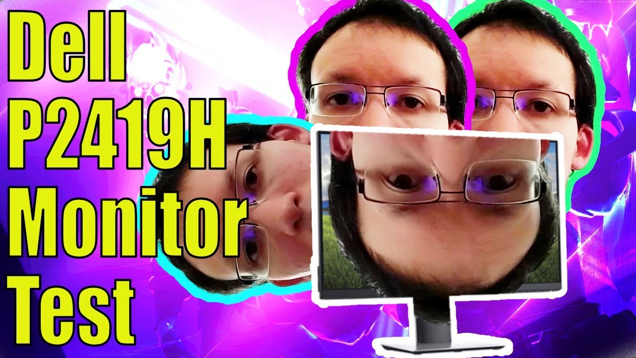 Dell P2419H Review - Full HD IPS Monitor Test - YouTube