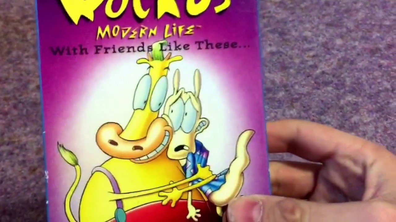 Rocko's Modern Life With Friends Like These Rocko's Modern Life With Friends like these VHS Unboxing - YouTube