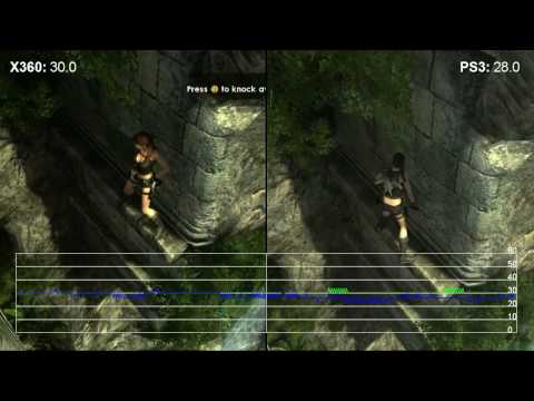 Видео: Tomb Raider Underworld: анализ частоты кадров