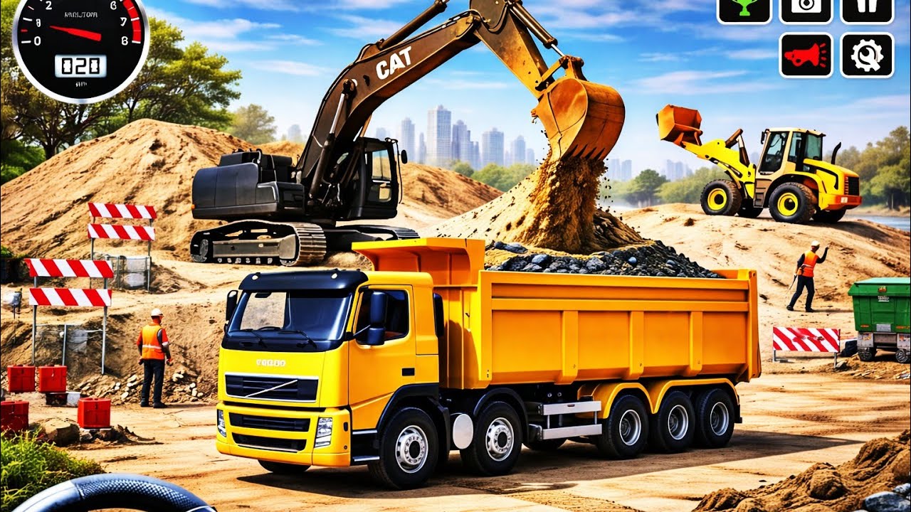 Real Construction Simulator 3D | Android Gameplay |● new parts 