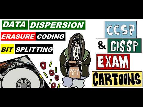 CISSP CCSP Cloud Data Dispersion: Erasure Coding vs Bit Splitting #cybersecurity #cissp #ccsp #aws