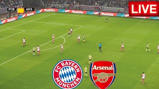 🔴 LIVE : Bayern munich vs Arsenal | UEFA CHAMPIONS LEAGUE 2023/24 | Full Match Streaming