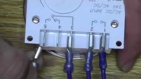 TuT Frontier TM619 Wiring the 5PIN Timer