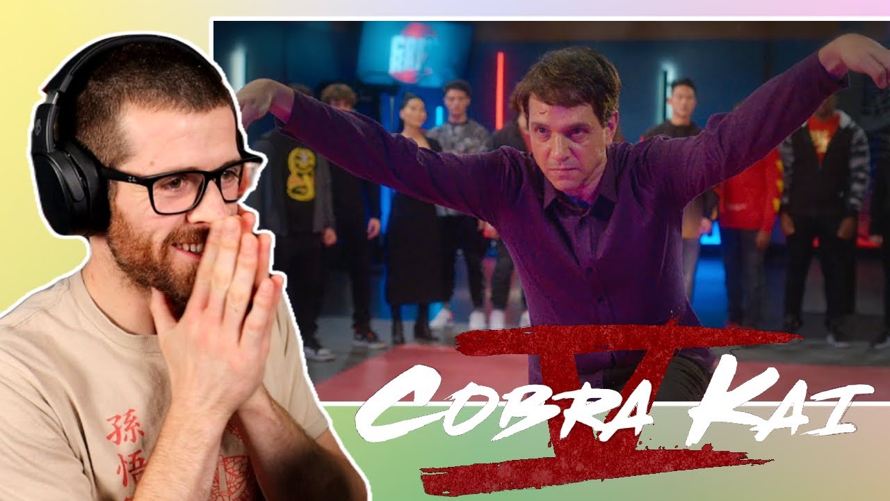 Реакция инструктора по боевым искусствам: «Кобра Кай» — Дэниел Ларуссо против Терри Сильвера