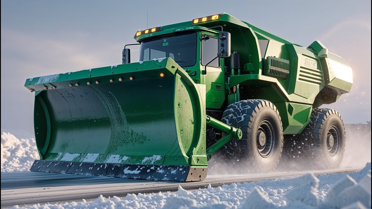 SnowTech Revolution: Inside the World’s Smartest Snowplows