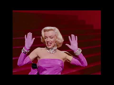 Marilyn Monroe Sings Diamonds Are A Girl's Best Friend