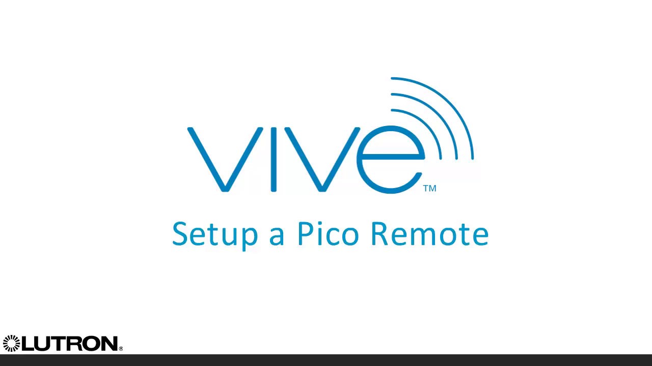 Vive Remote Vive – Setup a Device (Pico Remote) - YouTube
