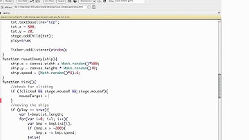 2 - Creating a Simple game with EaselJS Part 3