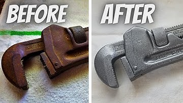 Vintage Ridgid Pipe Wrench Restoration