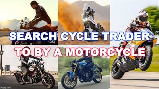 Finding YOUR NEXT motorcycle on Cycler Trader! #motorcycle #moto #biker