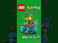 Building Venusaur's Back Leg 🦵 | Bags 15-16 #lego #pokemon #satisfying