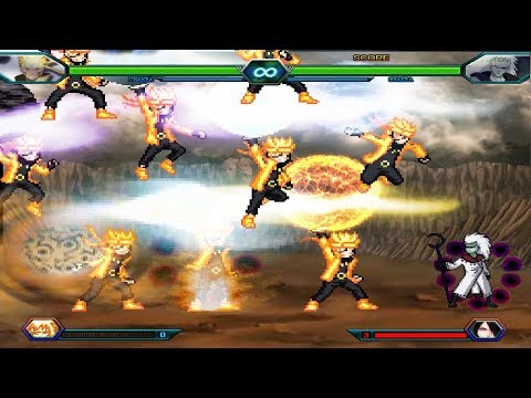 Naruto Six Paths Mode Vs Six Paths Madara Bleach Vs Naruto 3 3 Modded Youtube