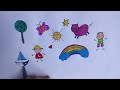 Random Drawing #easydrawing #kidsvideo #viralvideos #viral #youtubevideos #CreativeNestbySamyu