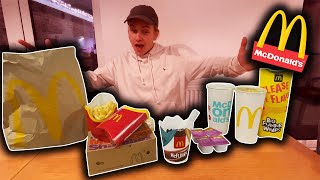 Trying the McClusterf*ck!!! | McDonalds Mukbang and Durbs's secret menu