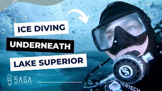 ICE Diving in Lake Superior!