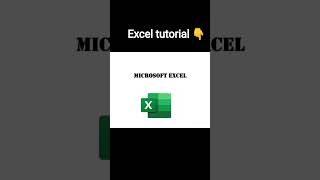 Excel Tutorial in Tamil 📊 | MS Excel Introduction for Beginners #Shorts#exceltamil