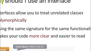 Intro to Interfaces - 1 of 4