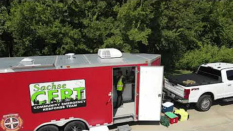 Sachse CERT Muddy Creek Responder Training