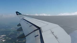 【Wing View】Cathay Pacific A330-343 (B-LAQ) Taking Off from NRT RWY16R